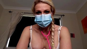 Milf Jessie Lee Pierce Restrained And Milked By A Doctor In A Fetish Roleplay