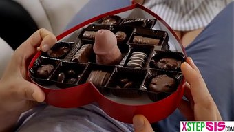 Stepbrother Fucked His Stepsister Elsa Jean On Valentine'S Day, She Wasn’t Pleased.