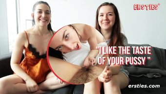 First-Time Lesbian Sex Between Amateur Brown And Blonde Babes In Hd
