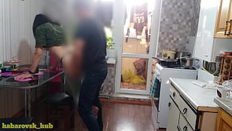 Married Woman Surprises Her Husband With A Threesome After A Refreshing Shower
