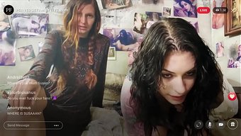 Perverse Family Online Show With Anna De Ville And Lina Arian’s Anal Creampie Action