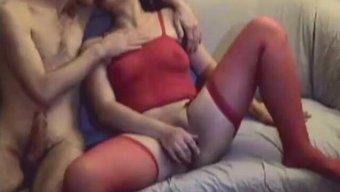 A Homemade Video Of An Amateur Couple Kissing And Fucking