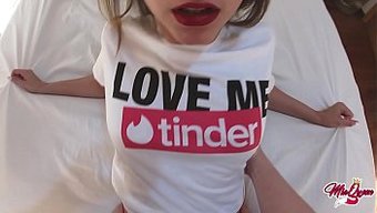 Amateur Couple'S First Date Turns Kinky With Unprotected Sex