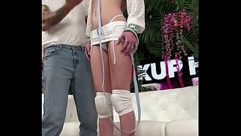 Dirty Brunette Teases With Fingers Before Rough Sex