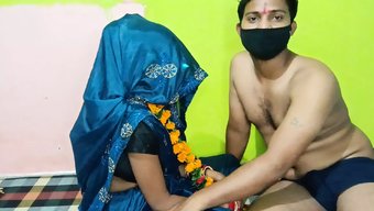 Indian Wife Indulges In Oral Pleasure And Receives A Blowjob
