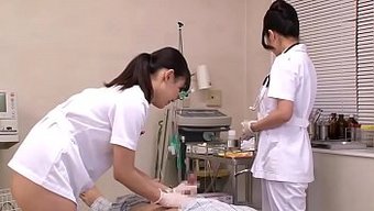 Japanese Nurses Provide Intimate Care To Patients In Erotic Hospital Encounter