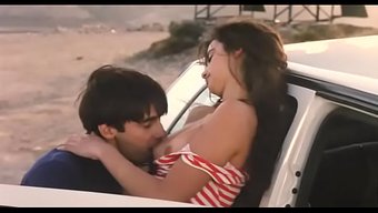 Penelope Cruz Sucks The Cock Of A Guy Who Loves To Kiss Her Boobs