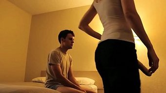 Mistress Uses Therapy Session To Dominate Sub With Strapon