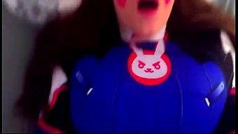 Waifu'S Pleasured Moans In Cosplay Orgasm