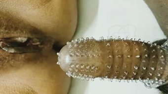 Indian Wife Gets Special Treatment With Condom For Lesbian Encounter