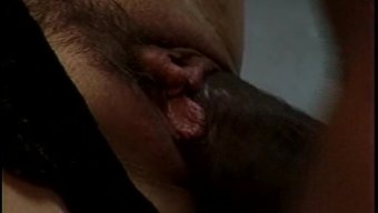 A White Girl Gets Horny And Squirts After Being Stimulated By Two Black Men In The Anal And Vaginal Area.