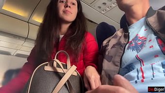 Public Humiliation: Katty West’s Daring Public Masturbation On A Plane