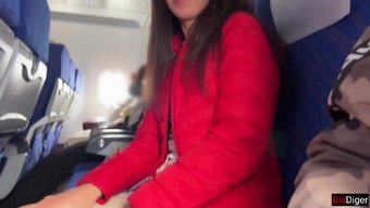 Public Humiliation: Katty West’s Daring Public Masturbation On A Plane