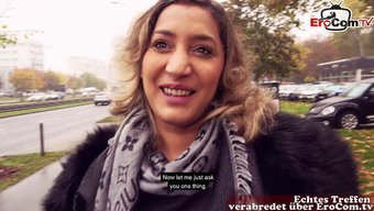 German Tirkish Teen Sexdate Casting Public Pick Up In Berlin